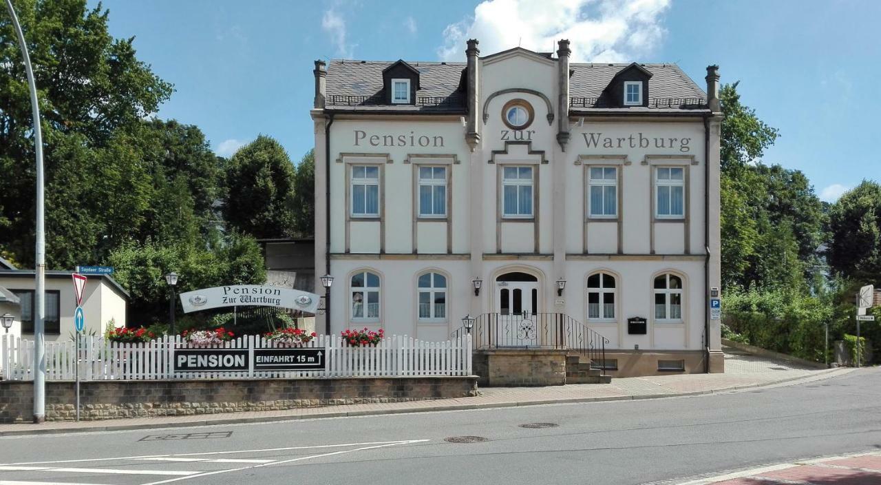 Pension Zur Wartburg 올번하우 외부 사진